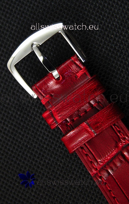 IMG_9081 Franck Muller Long Island Ladies in Quartz Movement Red Strap Replica 8