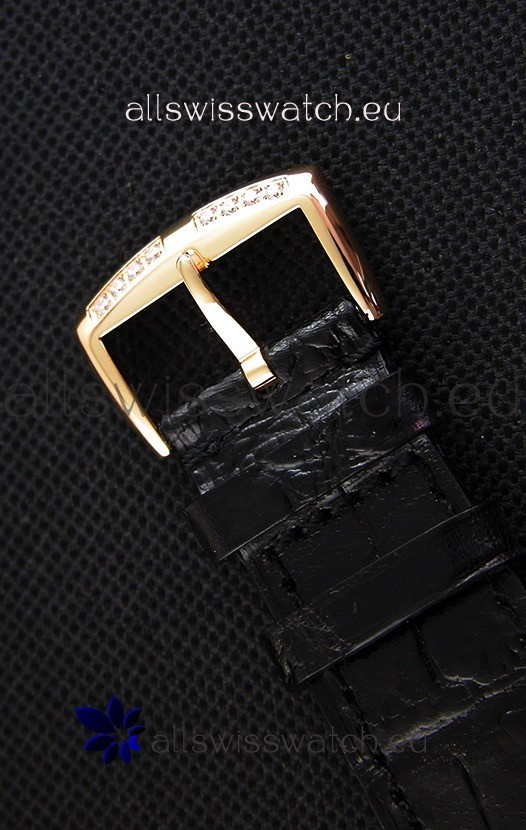 IMG_9081 Franck Muller Master of Sqaure Ladies Quartz in Pink Gold Case Replica 8