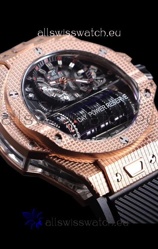 IMG_9081 Hublot Big Bang MP-11 Power Reserve 3D Gold Carbon Replica 8