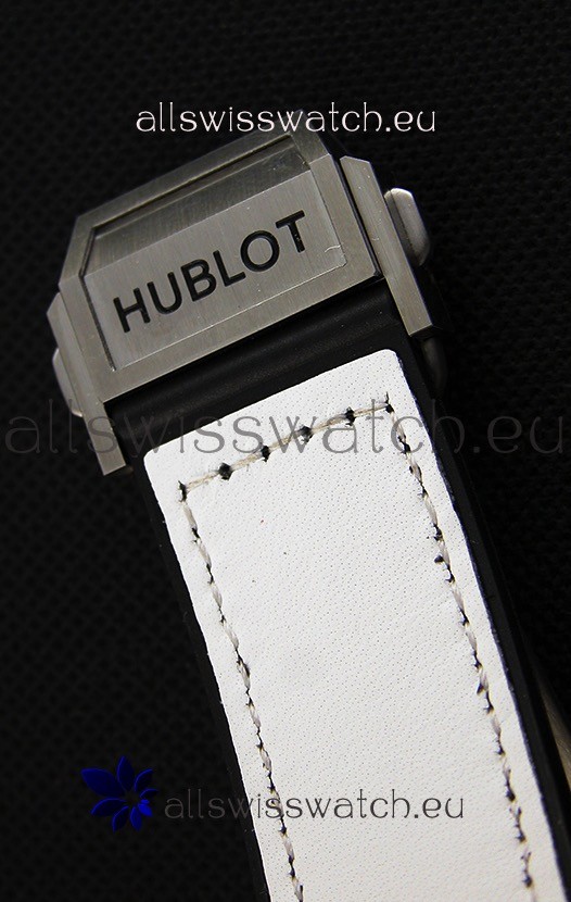 IMG_9081 Hublot Big Bang Sang Bleu 45MM Stainless Steel White Dial Replica 8