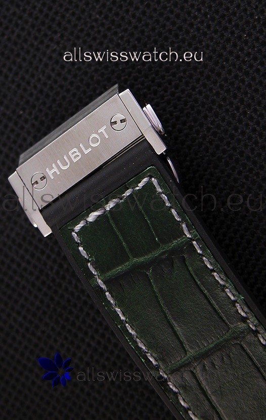 IMG_9081 Hublot Big Bang Classic Fusion 38MM 1:1 Mirror Green Dial Replica 8
