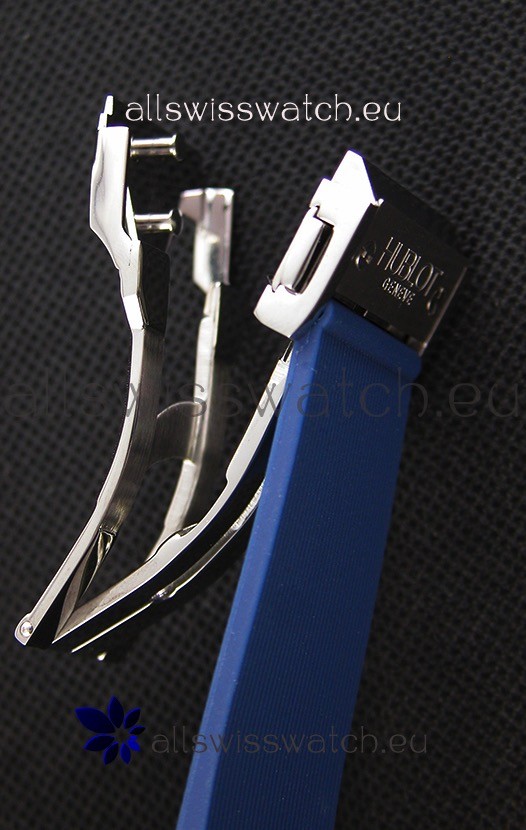 Hublot Big Bang Blue Steel Blue Dial1:1 Mirror Replica 8