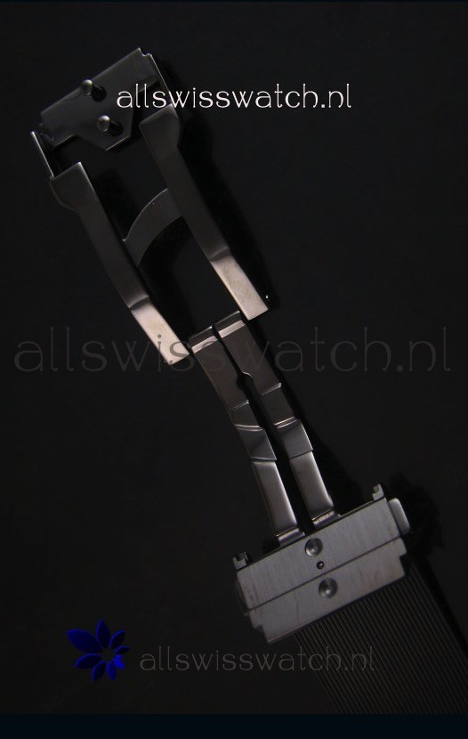 IMG_9081 Hublot Big Bang Carbon Dial Diamonds Studded PVD Case Replica 8