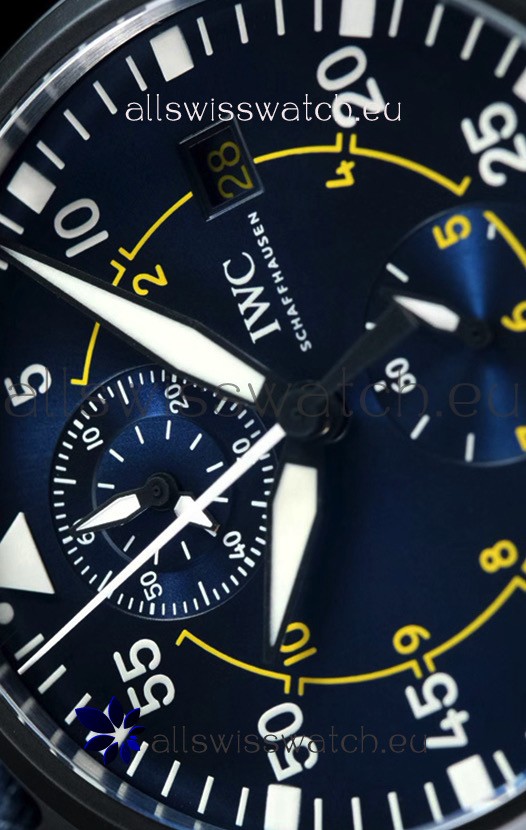 IMG_9081 IWC Pilot's Chronograph IW389008 Blue Angels Edition 1:1 Mirror Replica 8