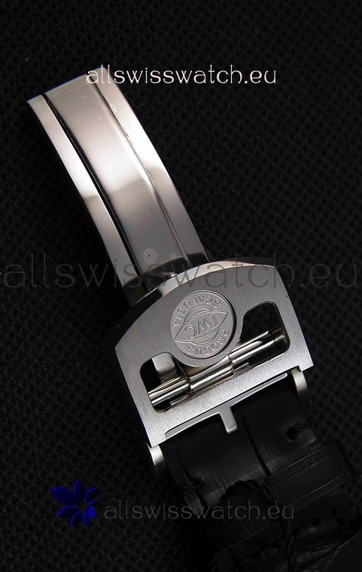 IMG_9081 IWC Portugieser Tourbillon Mystere Retrograde Blue Dial UPDATED 2019 Version Replica 8