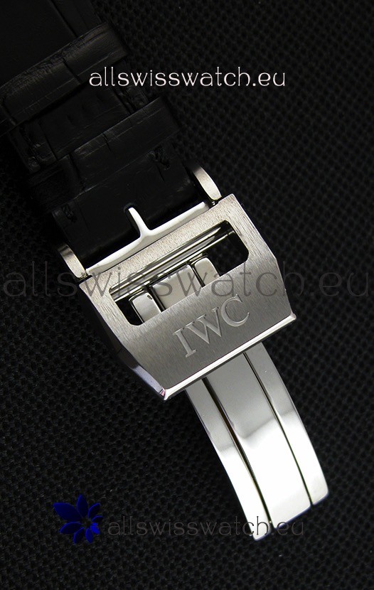 IMG_9081 IWC Big Pilot Annual Calendar IW502702 Spitfire Blue Dial 1:1 Mirror Replica 8