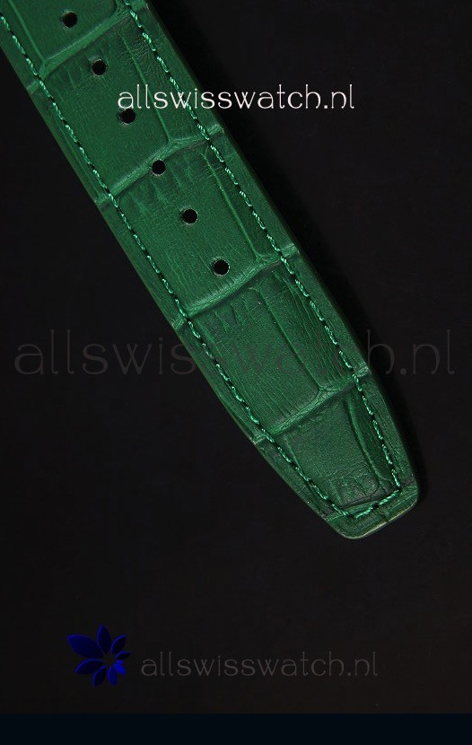 IMG_9081 IWC Portugieser 1:1 Mirror Green Dial Steel Case Replica 8