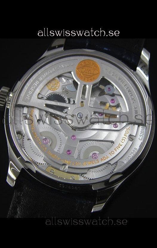 IMG_9081 IWC IW500703 Portugieser 1:1 Mirror Black Dial - Updated 2016 Version Replica 8