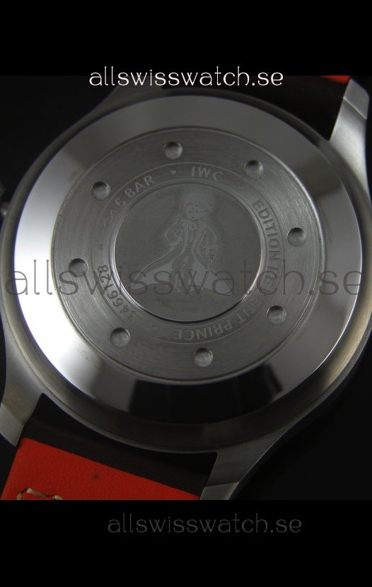 IMG_9081 IWC Big Pilot IW500901 - Functional Power Reserve Brown Strap Blue Dial 1:1 Mirror Replica 8