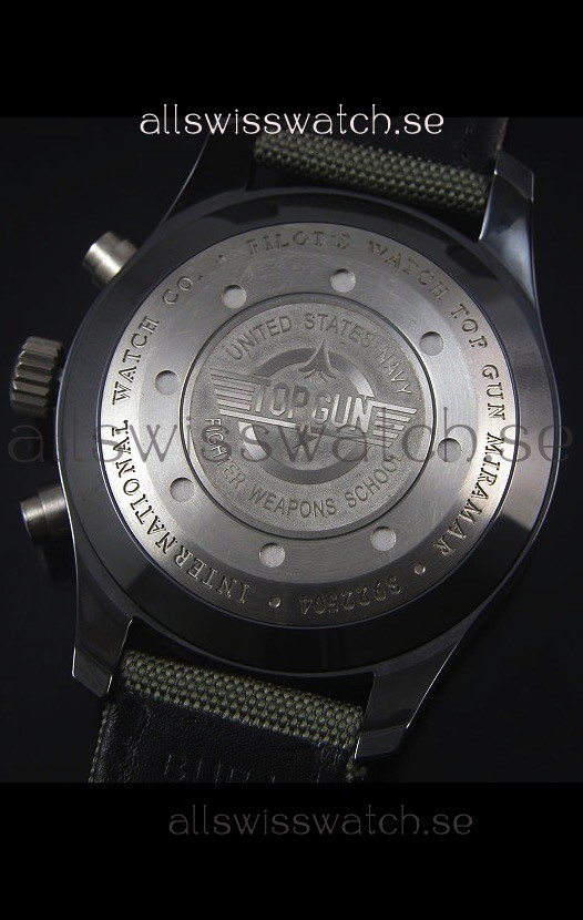 IMG_9081 IWC IW389002 Pilot's Chronograph Top Gun Miramar 1:1 Mirror Replica 8
