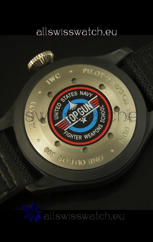 IMG_9081 IWC Big Pilot Top Gun Ceramic Case - 1:1 Mirror Replica 8
