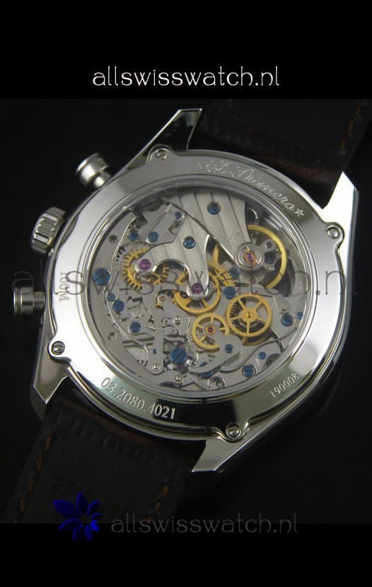 IMG_9081 Zenith El Primero Chronomaster Handwind Power Reserve 42MM Silver Dial Replica 8