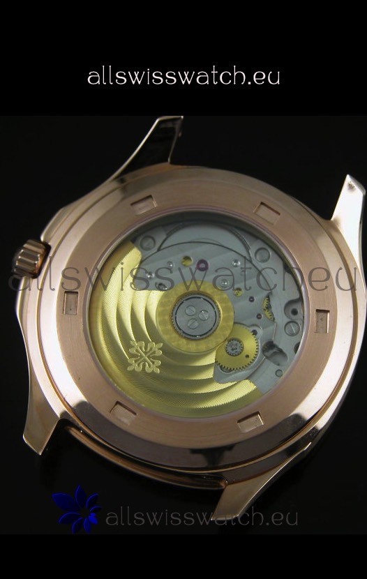 IMG_9081 Patek Philippe Aquanaut Rose Gold in Brown Dial - 1:1 Mirror Replica 8