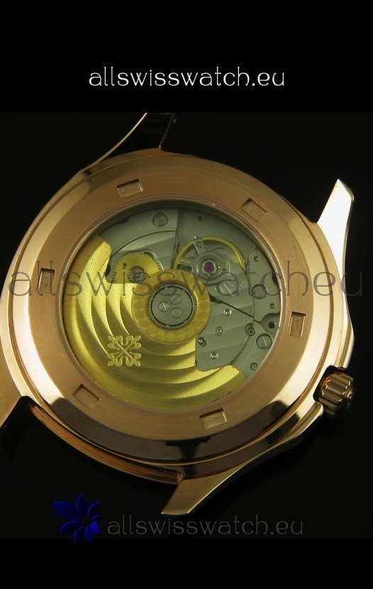 IMG_9081 Patek Philippe Aquanaut Rose Gold in Grey Dial - 1:1 Mirror Replica 8