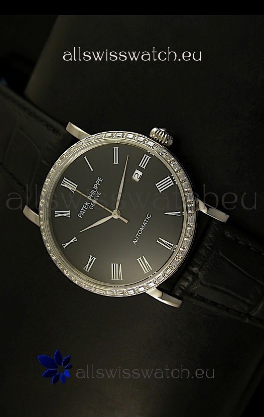 IMG_9081 Patek Philippe Calatrava 5120in Steel Casing - Roman Hours Replica 8