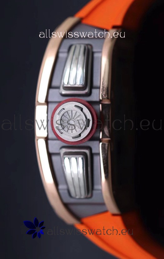 IMG_9081 Richard Mille RM011-FM Felipe Massa Rose Gold Casing Replica 8