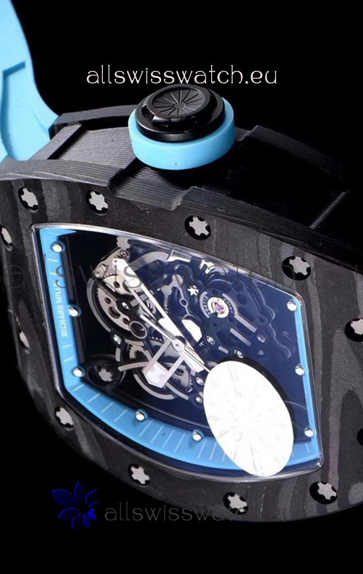 Richard Mille RM055 Blue Legend Carbon Casing Replica 8
