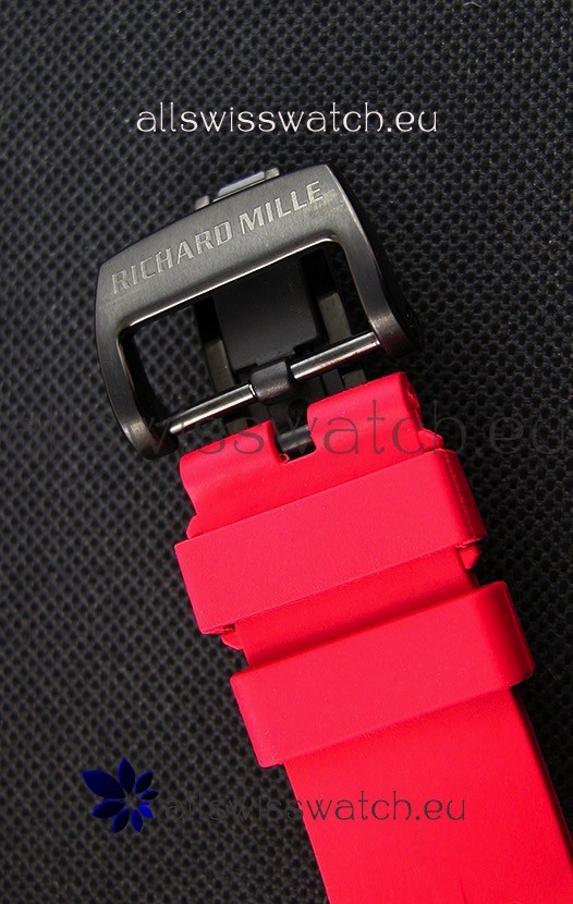 IMG_9081 Richard Mille RM53-01 Pablo Mac Donough Red Carbon Case Replica 8