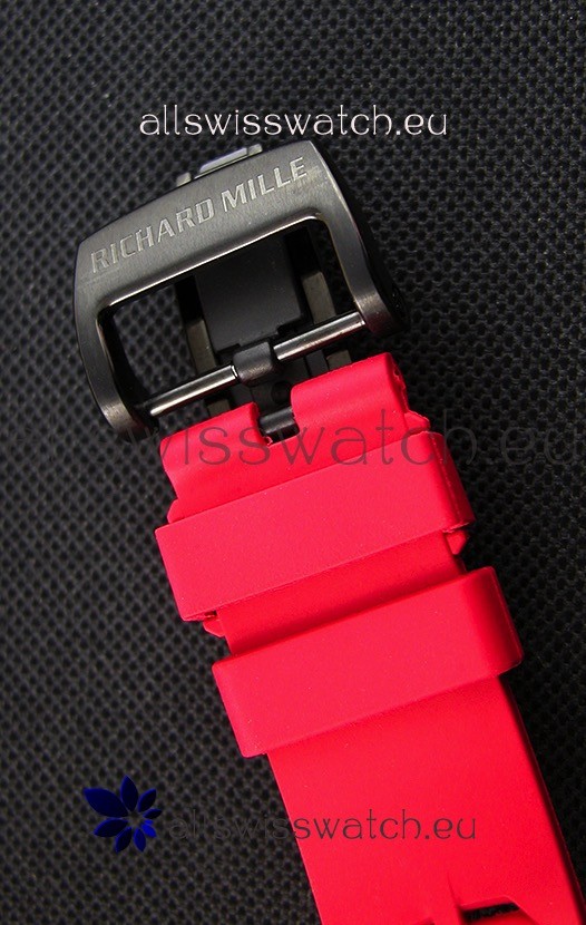 IMG_9081 Richard Mille RM53-01 Pablo Mac Donough Red Carbon Case Replica 8