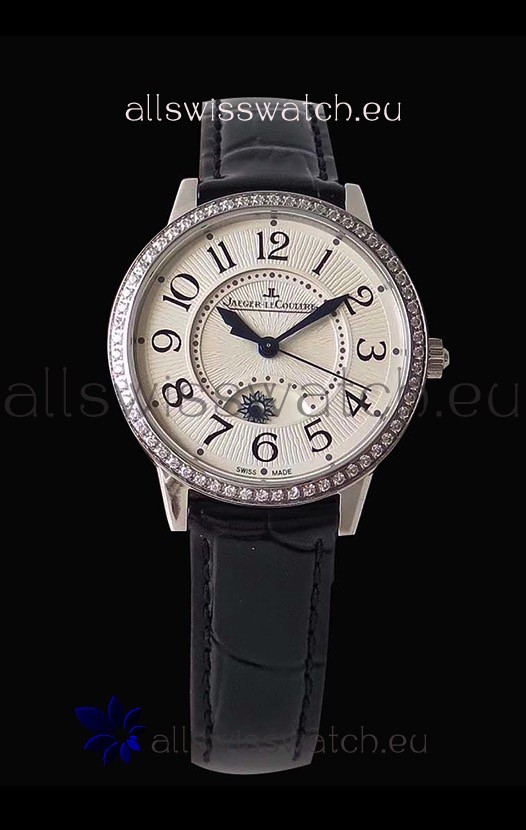 IMG_9081 Jaeger-LeCoultre Rendez-Vous Steel Night & Day Medium 1:1 Mirror Replica 8