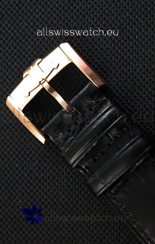 IMG_9081 Jaeger LeCoultre Geophysic True Second Pink GoldBlack Dial Replica 8