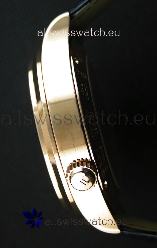 IMG_9081 Jaeger LeCoultre Master Geographic Power Reserve Pink Gold Black Dial Replica 8