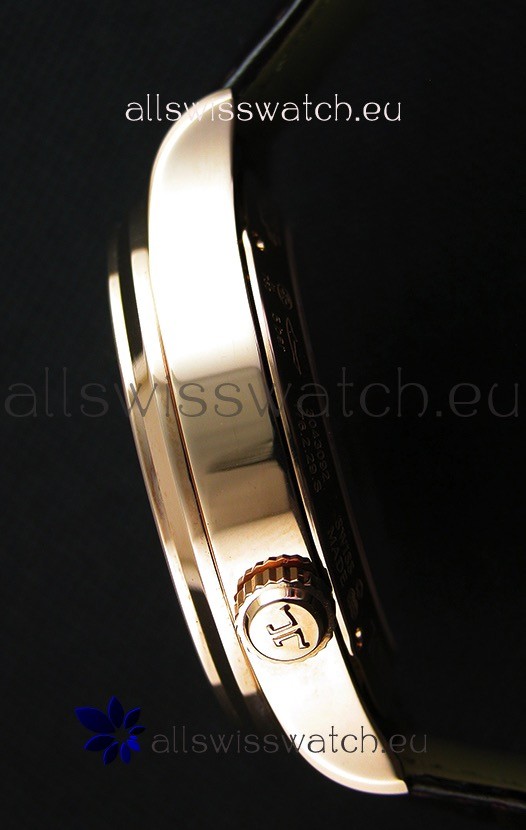 IMG_9081 Jaeger LeCoultre Master Geographic Power Reserve Pink Gold Steel White Dial Replica 8