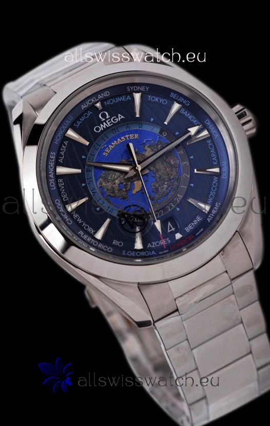 IMG_9081 Omega Seamaster Aqua Terra 150M GMT Worldtime Replica 8