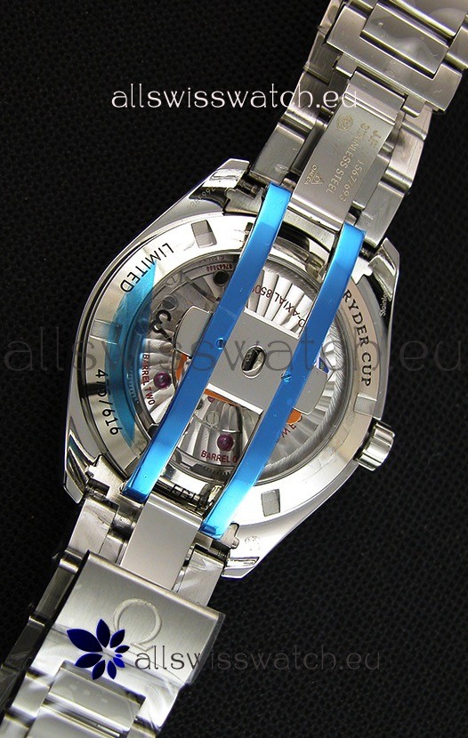IMG_9081 Omega Master Co-Axial Aqua Terra 150M Ryder Cup Edition 1:1 Mirror Replica 8