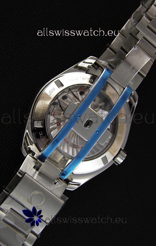 IMG_9081 Omega Seamaster Aqua Terra Co-Axial Blue Limited Edition 1:1 Mirror Replica 8