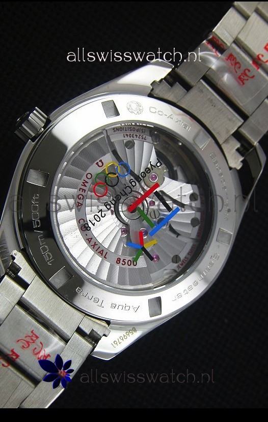 IMG_9081 Omega Seamaster Master Co-Axial 2018 Pyeongchang Olympics Edition Replica 8