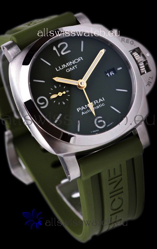 Panerai Luminor Marina GMT PAM1056 904L Steel - 1:1 Mirror Replica 8