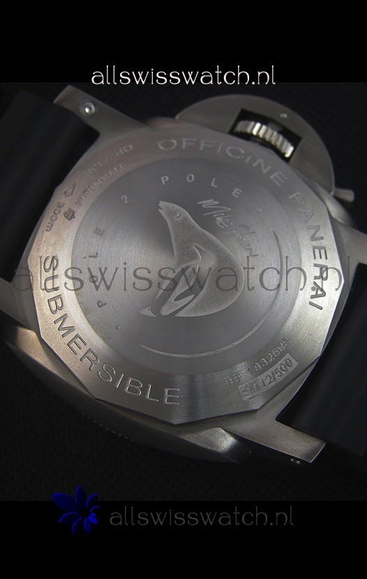 IMG_9081 Panerai Luminor Submersible GMT PAM719 Pole 2 Pole Edition 1:1 Mirror Replica 8
