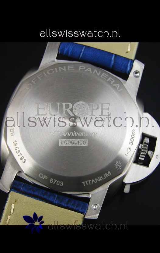 IMG_9081 Panerai Luminor Marina GMT PAM437L Titanium - 1:1 Mirror Replica 8