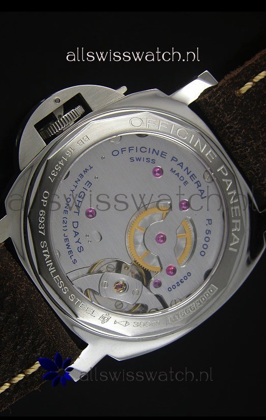 IMG_9081 Panerai Luminor Marina PAM510 8 Days P.5000 Movement - 1:1 Mirror Replica 8