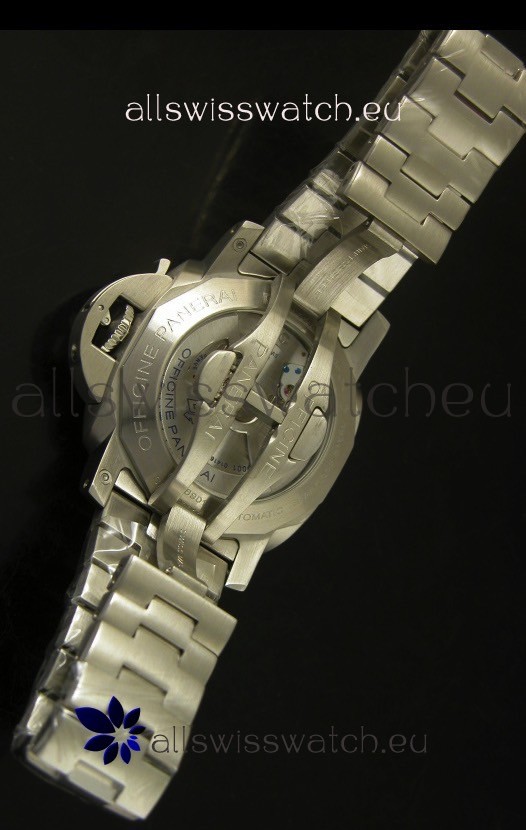 IMG_9081 Panerai Luminor GMT PAM320 P.9001 Movement - 1:1 Ultimate Mirror Replica 8