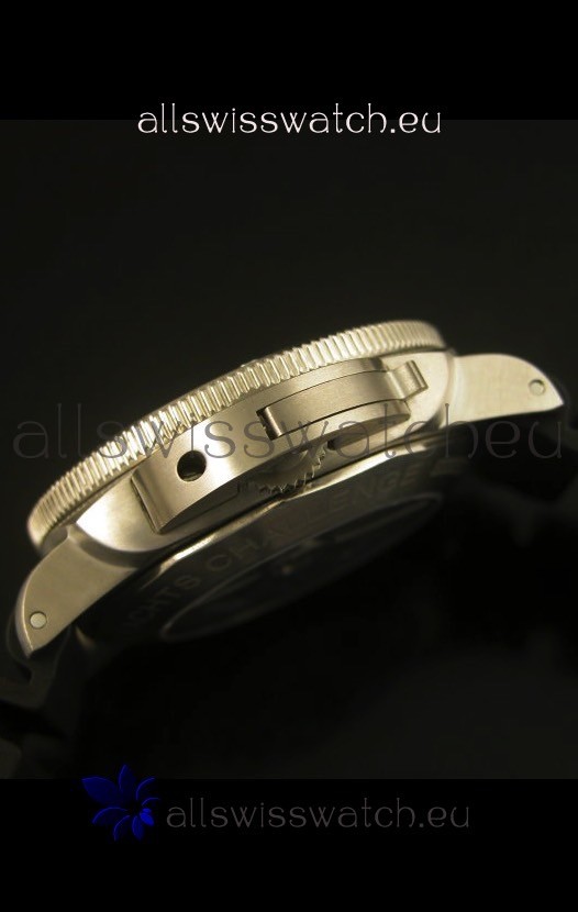 IMG_9081 Panerai Luminor PAM371 Submersible GMT Titanium - 1:1 Mirror Replica 8