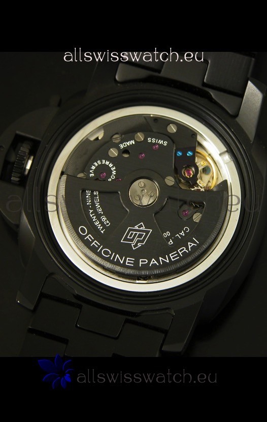 IMG_9081 Panerai Luminor GMT PAM441 Ceramica - DLC Coated Edition Replica 8