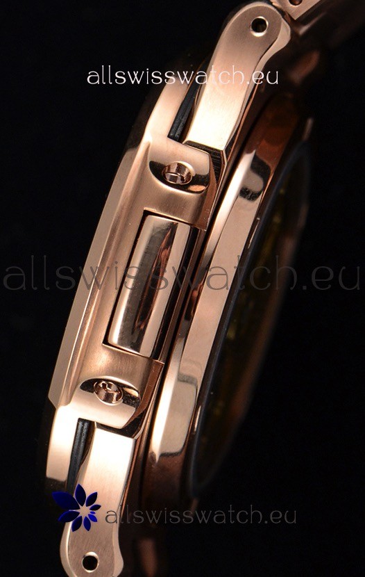 IMG_9081 Patek Philippe Nautilus 5711/1R 1:1 Mirror - Baguette Diamonds Bezel Replica 8