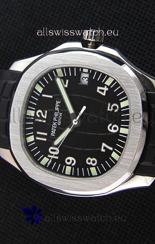 IMG_9081 Patek Philippe Aquanaut 5167A-001Black Dial - 1:1 Mirror Edition Replica 8