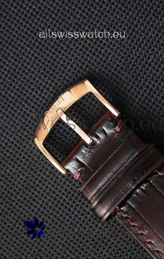 IMG_9081 Piaget Altiplano G0A36128 Paved Diam Dial Quartz in Pink Gold Case Replica 8