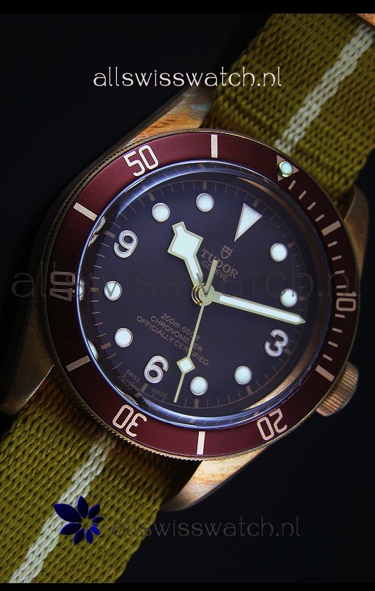 IMG_9081 Tudor Heritage Bay Bronzewith NATO Strap Replica 8