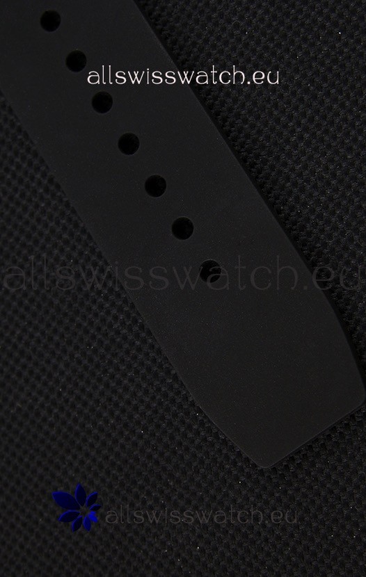 IMG_9081 Richard Mille RM35-2 Rafael Nadal Forged Carbon Case with Black Strap Replica 8
