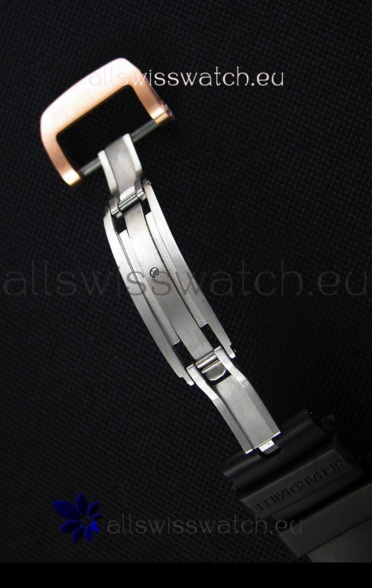 IMG_9081 Richard Mille RM011-FM Felipe Massa One Piece Ceramic Case in Black Strap Replica 8