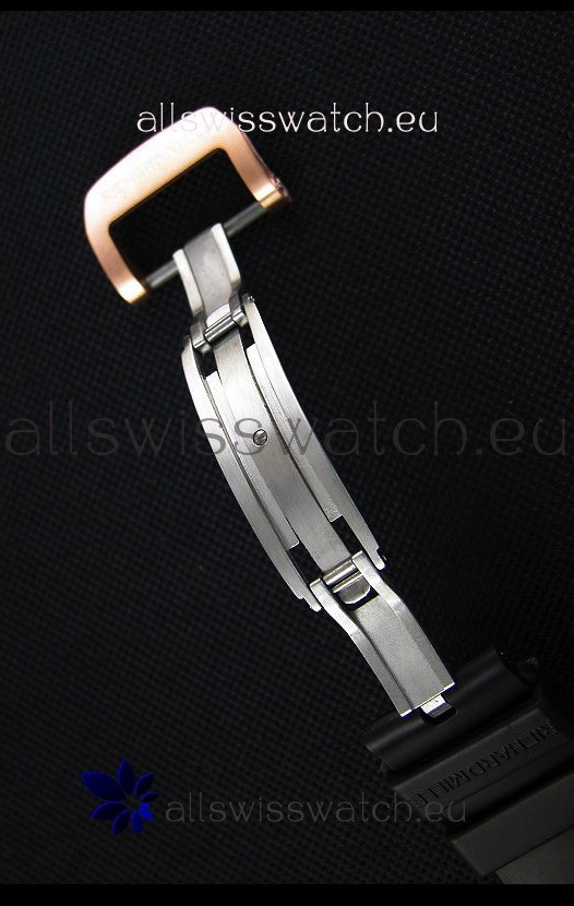 IMG_9081 Richard Mille RM011-FM Felipe Massa Black Ceramic Case in Black Strap Replica 8