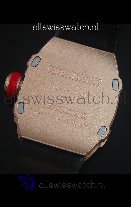 IMG_9081 Richard Mille RM027 Tourbillon Rafael Nadal Edition in Rose Gold Case Replica 8
