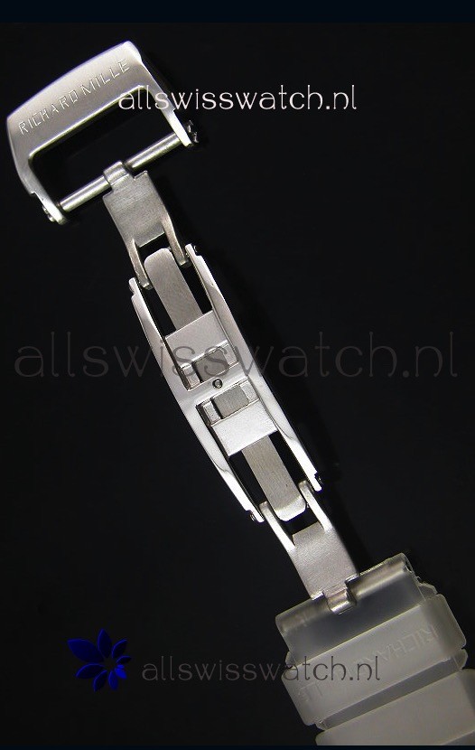 IMG_9081 Richard Mille RM056-1 Tourbillon Felipe Massa Chronograh Orange Bezel Replica 8