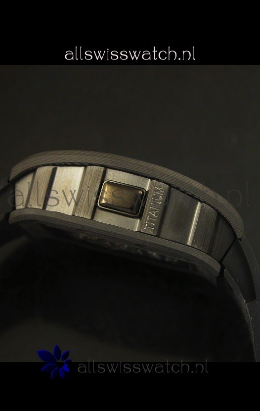 IMG_9081 Richard Mille RM036 Jean Todt Forged Carbon Bezel Titanium - All Black Edition Replica 8