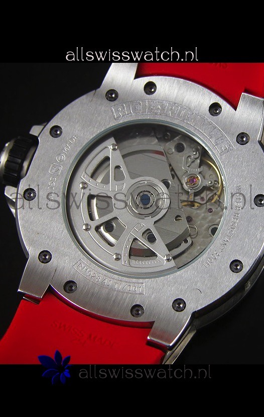 IMG_9081 Richard Mille RM028 Automatic Diver'sin Red Replica 8