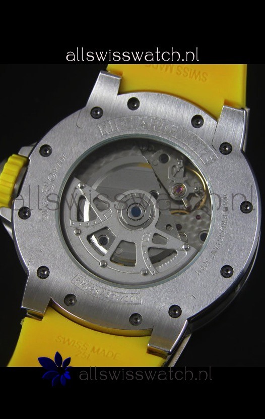 IMG_9081 Richard Mille RM028 Automatic Diver'sin Yellow Replica 8